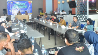 Humas Polda Jambi Ngopi Bareng 50 Penggiat Medsos dan Konten Kreator